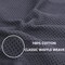 100% Cotton Waffle Weave Kitchen Dish Cloths, Ultra Soft Absorbent Quick Drying Dish Towels, 12 x 12 Inches, 6-Pack, Mixed Color